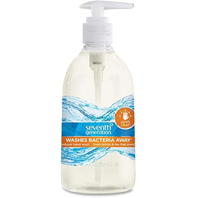 Seventh Generation LEMON/TEA TREE NATURAL HAND WASH (CARTON OF 8) - Image 1